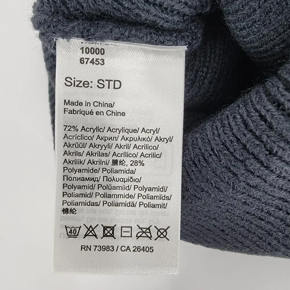 Helly Hansen Beanie Sea Gear Navy Blue Knit Cuffed Standard Size